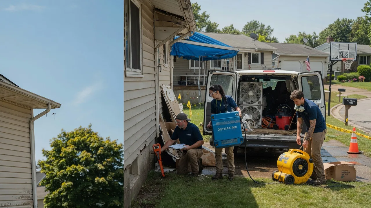 Ceiling Leak Cleanup in Craigville, IN near me
