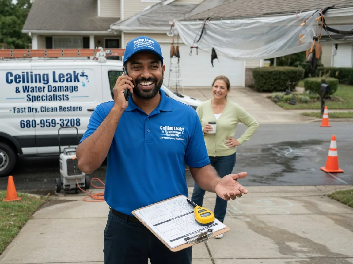Ceiling Leak Cleanup Craigville, IN FAQs